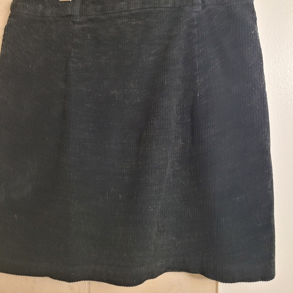 EDC Black Cord Mini Skirt - Picture 2 of 2